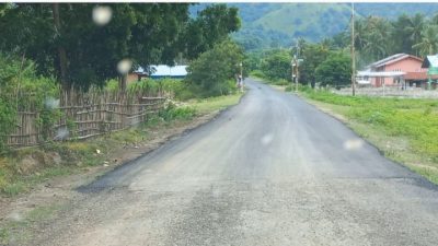 Diduga PT. Yetty Dharmawan Kerja Jalan Hotmix Rp 15,4 M Tanpa Agregat