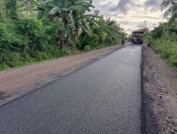 Berkat PT Belibis Raya Group, Masyarakat Lembata Bakal Nikmati Jalan Hotmix di Jalur Pansel