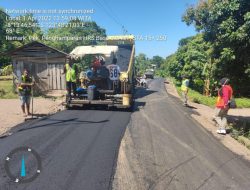 Sebelum 2022, Proyek Jalan Provinsi 10 Miliar di Lembata Rampung