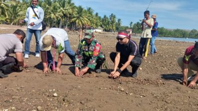 Menjelang HUT RI Ke 77, Masyarakat Omesuri di Lembata Ikut Karnaval Laut