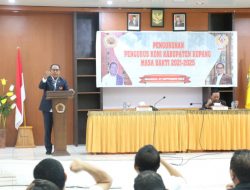 Pelantikan Badan Pengurus KONI Kabupaten Kupang