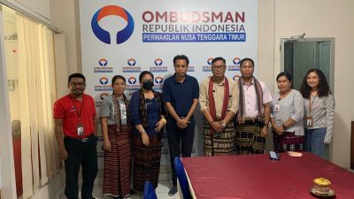 Penilaian Pelayanan Publik,Tim Ombudsman NTT Terima Kunjungan dari DPMPTSP NTT