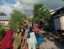 Relawan Ganjar Pranowo Baksos Bersama Masyarakat Kelurahan Oeba Kupang