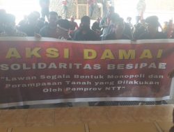 Mahasiswa Gelar Aksi Demo Menyusul Konflik Lahan di Besipae