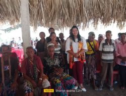 Sekitar 400 san orang Pantura, hadir Saat Resesnya Andina Winantuningtyas, Anggota DPRD TTU   