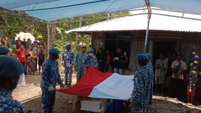 Abrao Da Costa Pimpin Upacara Pemakaman Komandan PBN di Kecamatan Insana Barat