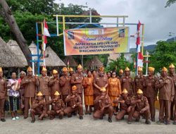 Ketua Legion Veteran RI, Melantik Pengurus LVRI Ranting Insana