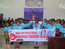 Peringatan Hari Anak GMIT TTU, Kampanye Stop Kekerasan