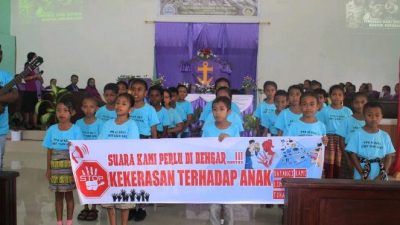 Peringatan Hari Anak GMIT TTU, Kampanye Stop Kekerasan