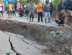 Warga Napi Dihebokan Dengan Gempa Bumi Dan Longsor Sehingga Jalan Ambalas, Jalur Oinlasi Niki-Niki (Kolonakaf) Putus