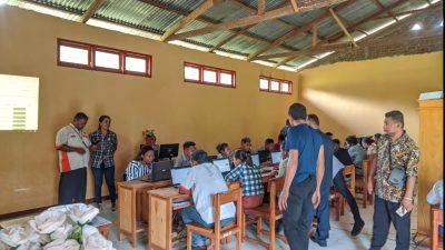 Panwascam Tanjung Bunga Mengawasi Langsung Tes CAT Calon PPS