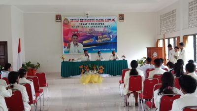 Senat Mahasiswa STIPAS Keuskupan Agung Kupang Laksanakan Rapat Umum Anggota