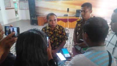 Sebelum Ditetapkan Jadi Tersangka Alfred Baun Minta Maaf Kepada Kajari TTU