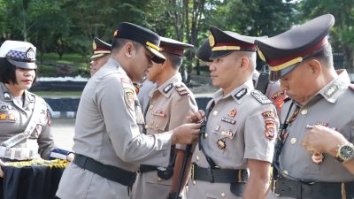 Polres TTU Lakukan Rotasi Sekaligus Serah Terima Jabatan Baru