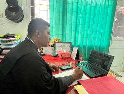 Eksepsi Terdakwa AB Ditolak Majelis Hakim