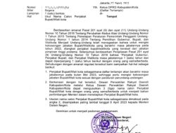 Terkait Surat Edaran Dari Kemendagri, Ketua DPRD Flotim Diberi Ruang Untuk Mengusulkan Nama Calon Pj Bupati