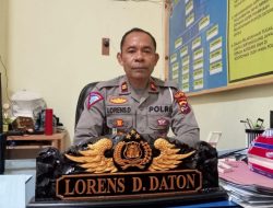 Kasat Lantas Polres Flotim Himbau Pengendara Roda Dua Wajib Gunakan Helm SNI Pada Malam Hari