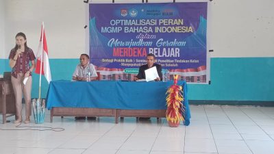 Optimalisasi Peran MGMP Bahasa Indonesia Dalam Mewujudkan Gerakan Merdeka Belajar