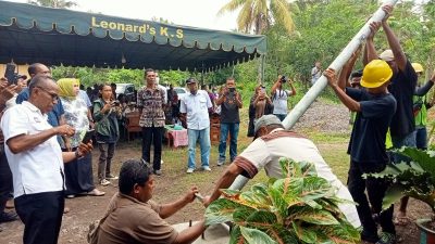 Lukman Riberu Jadi Penyandang Dana Utama PT Indonesia Terang Di Flores Timur. Dirut Dan Pj Bupati Ucapkan Terima Kasih