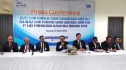 RUPS  Bank NTT, Aleks Riwu Kaho  Dinilai Mampu Menghadapi Tantangan Kepercayaan Masyarakat