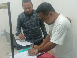 Gregorius Senari Duran di Periksa Penyidik Polres Flotim Pasca Penguduran Diri dari Kuasa Hukum Labina