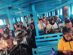 H-I Prosesi Semana Santa, Arus Penumpang di Pelabuhan Lewoleba Meningkat Tajam