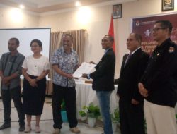 Pleno Rekapitulasi Hasil CAT Calon Anggota PPS Sekabupaten Flotim Berjalan Lancar