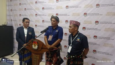 Siap Menangkan Pemilu, Kader Partai Nasdem Hadir Daftarkan Diri di KPU