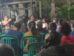 Yohanes Sason Helan Hadir di Desa Tubuhue TTS, Tampak Memperkuat Kepentingan Partai  Gerindra Sampai ke Pusat