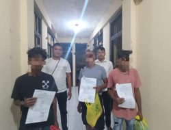 Sat Reskrim Polres Rote Ndao dan Unit Reskrim Polsek Rote Selatan Menumpas Pelaku Pencurian Sapi