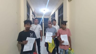 Sat Reskrim Polres Rote Ndao dan Unit Reskrim Polsek Rote Selatan Menumpas Pelaku Pencurian Sapi