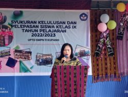 Dengan Bangga Kepala Sekolah SMP Negeri 11 Kota Kupang Umumkan Sekitar 321 Lulus 100%