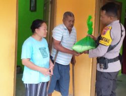 Bripka Virmon Sambangi Kelurahan Kefamenanu Utara Realisasikan Bantuannya