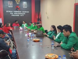 Juru Bicara PPP Bawa Pengurus DPW NTT ke Sekretariat DPD PDIP dalam Rangka Silaturahmi