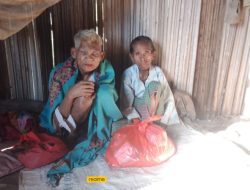 Kondisi Gubuk Ini, Kakek Mateus Abi Bersama Istriya Telah Melewati Banyak Perjalanan Hidup