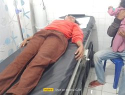 Laka lantas di TTU, Dua Orang Alami Luka dan Patah Tulang