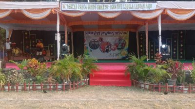 Suasana Jelang  Puncak  Panca Windu SMAK Santu Ignasius Loyola