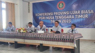 Komitmen Sam Haning Terpilih Jadi Ketua PGRI NTT