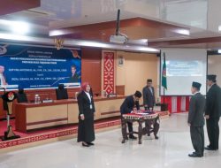 Ayodhia Kalake Resmi Mengukuhkan Rizal Suhaili sebagai Kepala Perwakilan BPKP Provinsi NTT