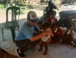 Dukung Prabowo dan Gibran, Susana Suryani Sarumaha Bagikan Susu Gratis Setiap Rumah