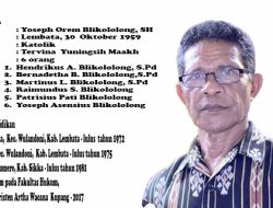 Yoseph Orem Blikololong Maju Calon DPRD di Kabupaten Lembata