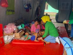 Pipas NTT Berbakti di Tenda Pengungsian Gunung Lewotobi dalam Rangka HUT ke-20