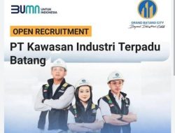 PT Kawasan Industri Terpadu Batang, Menawarkan Kesempatan Berkarier