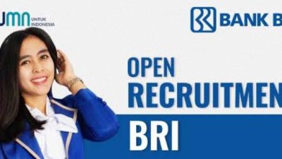 Bank Rakyat Indonesia (BRI) Buka Lowongan Kerja Untuk Semua Lulusan SMA/SMK D1 dan S1