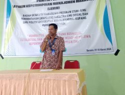 Memahami Esensi Pemimpin Masa Depan, Ilmu Pemerintahan Unwira Kupang Gelar Kegiatan LKMM