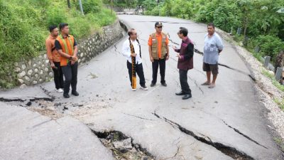 Penjabat Gubernur NTT Tinjau Lokasi Bencana Akibat Cuaca Ekstrem di Kota Kupang