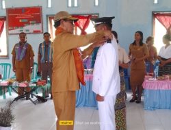 Pelantikan Penjabat Kepala Desa Subun Bestobe dan Ketua Tim Penggerak PKK