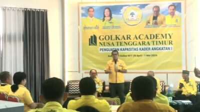 Golkar Akademy NTT Jadi Dasar Penguatan Kapasitas Kader