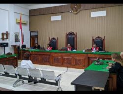 Sidang Putusan Mantan Kepala BPBD dan Bendahara di Kabupaten TTU