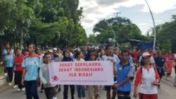 Luar Biasa Jalan Sehat dan Kampanye Hak Anak Difabel Meriahkan Kota Kupang